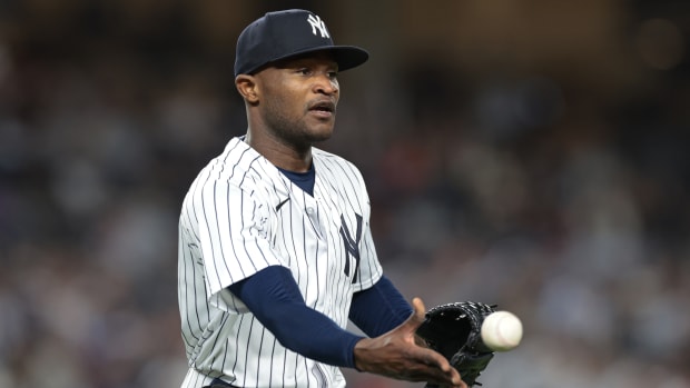 New York Yankees pitcher Domingo Germán